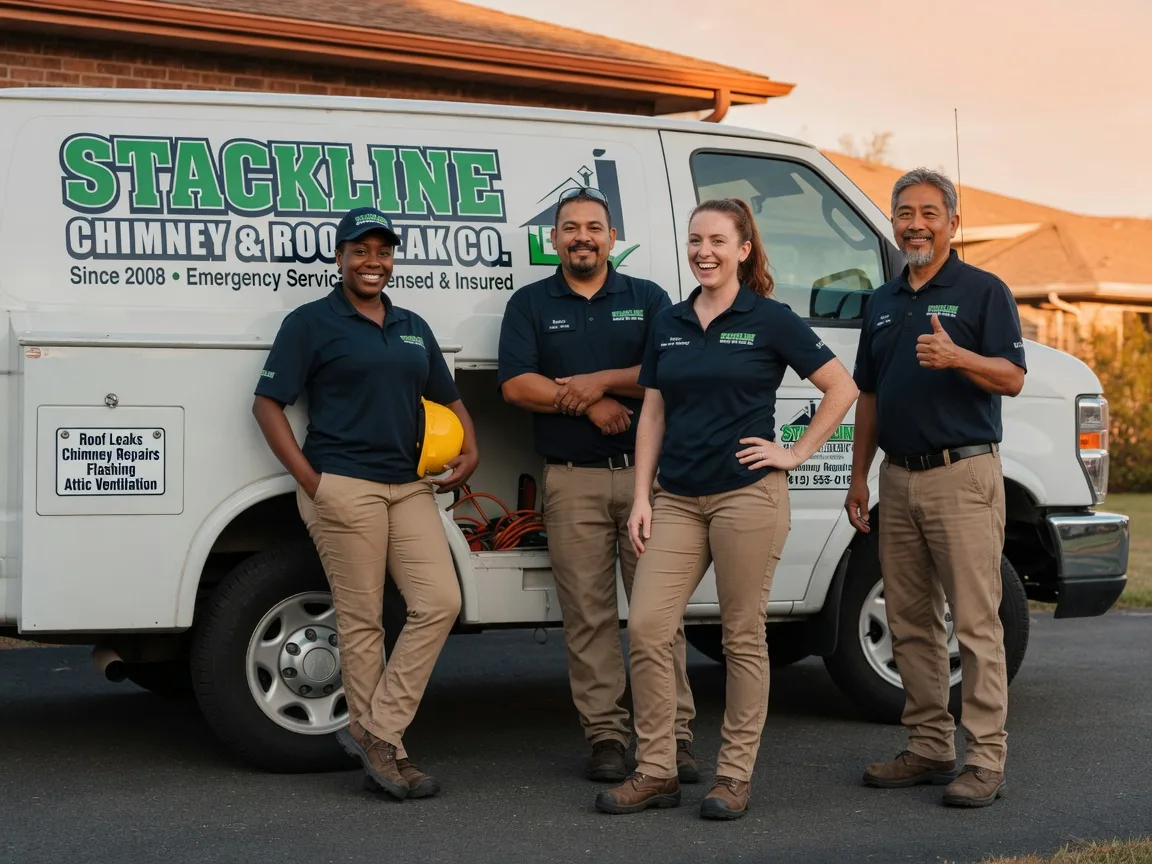 Chimney flashing repair company in Freeport, OH